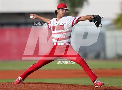 Thumbnail 2 in Vero Beach vs Westminster (PBR Preseason Classic) photogallery.