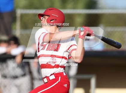 Thumbnail 2 in Vero Beach vs Westminster (PBR Preseason Classic) photogallery.