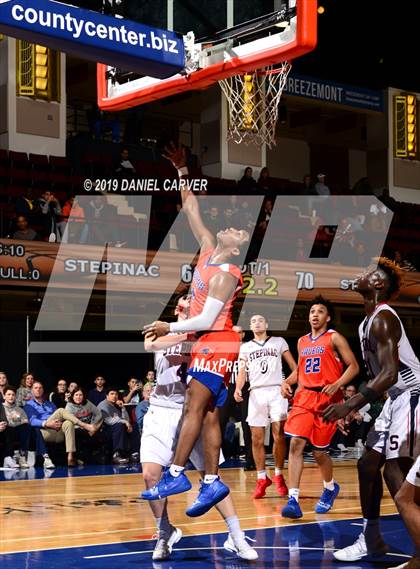 Thumbnail 2 in Archbishop Stepinac vs. St. Raymond Boys (Slam Dunk Tournament) photogallery.