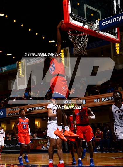 Thumbnail 1 in Archbishop Stepinac vs. St. Raymond Boys (Slam Dunk Tournament) photogallery.