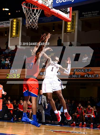 Thumbnail 1 in Archbishop Stepinac vs. St. Raymond Boys (Slam Dunk Tournament) photogallery.