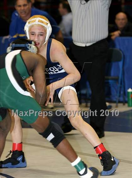 Thumbnail 3 in NYSPHSAA Championships (Division I Semifinals, 103-112) photogallery.