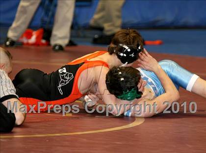 Thumbnail 3 in NYSPHSAA Championships (Division I Semifinals, 103-112) photogallery.