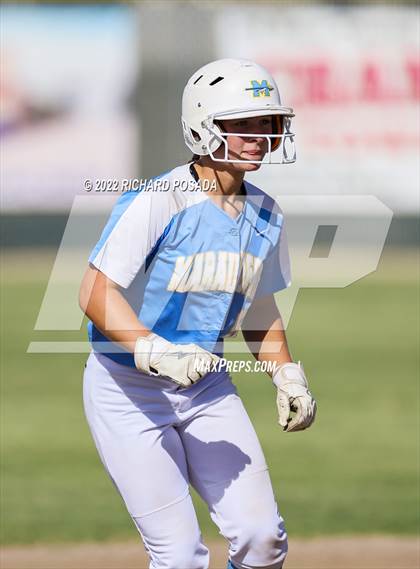 Thumbnail 3 in Orange Cove @ Monache (CIF SoCal DIV IV Softball Championships) photogallery.