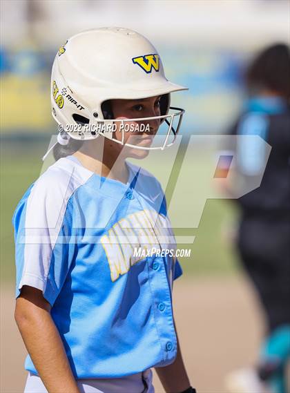 Thumbnail 2 in Orange Cove @ Monache (CIF SoCal DIV IV Softball Championships) photogallery.