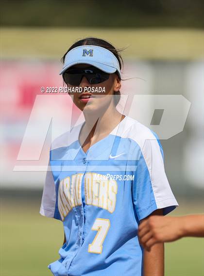Thumbnail 2 in Orange Cove @ Monache (CIF SoCal DIV IV Softball Championships) photogallery.