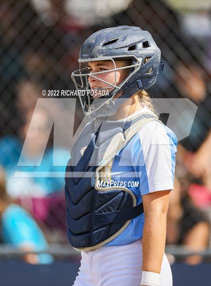Thumbnail 1 in Orange Cove @ Monache (CIF SoCal DIV IV Softball Championships) photogallery.