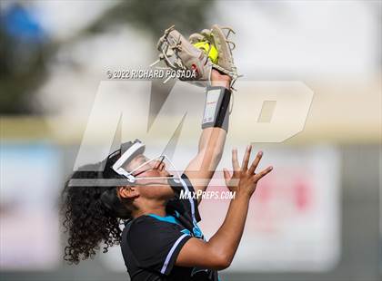 Thumbnail 3 in Orange Cove @ Monache (CIF SoCal DIV IV Softball Championships) photogallery.