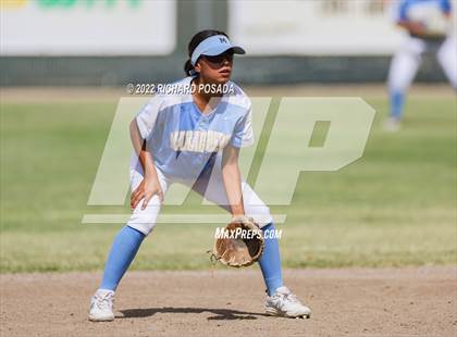 Thumbnail 1 in Orange Cove @ Monache (CIF SoCal DIV IV Softball Championships) photogallery.