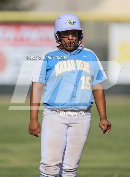 Thumbnail 3 in Orange Cove @ Monache (CIF SoCal DIV IV Softball Championships) photogallery.