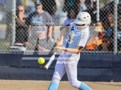Thumbnail 3 in Orange Cove @ Monache (CIF SoCal DIV IV Softball Championships) photogallery.