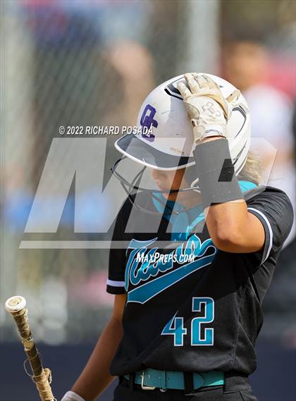 Thumbnail 2 in Orange Cove @ Monache (CIF SoCal DIV IV Softball Championships) photogallery.