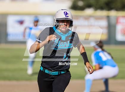 Thumbnail 2 in Orange Cove @ Monache (CIF SoCal DIV IV Softball Championships) photogallery.