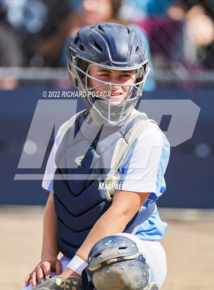 Thumbnail 3 in Orange Cove @ Monache (CIF SoCal DIV IV Softball Championships) photogallery.