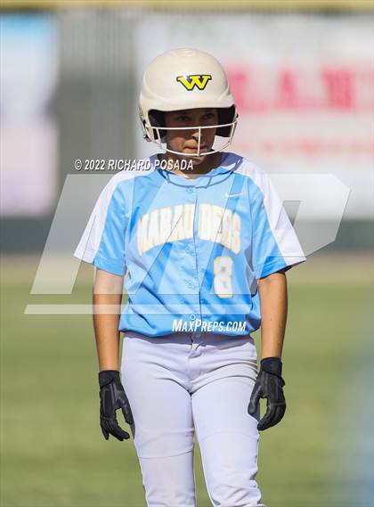 Thumbnail 3 in Orange Cove @ Monache (CIF SoCal DIV IV Softball Championships) photogallery.