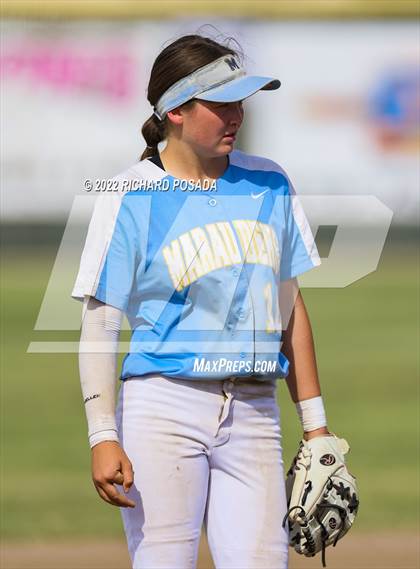 Thumbnail 2 in Orange Cove @ Monache (CIF SoCal DIV IV Softball Championships) photogallery.