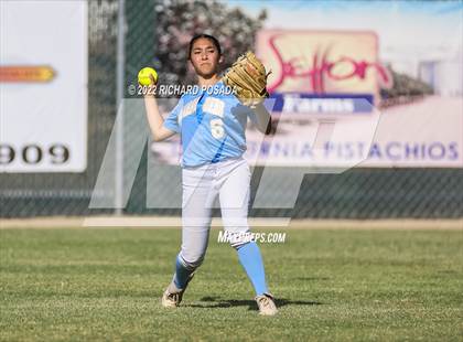Thumbnail 3 in Orange Cove @ Monache (CIF SoCal DIV IV Softball Championships) photogallery.