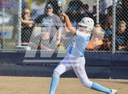 Thumbnail 2 in Orange Cove @ Monache (CIF SoCal DIV IV Softball Championships) photogallery.