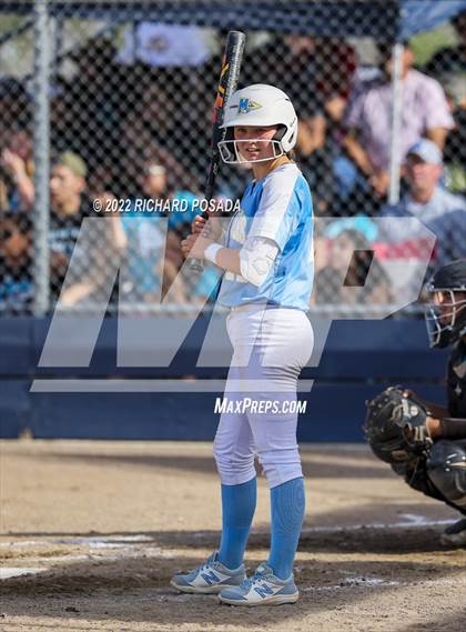 Thumbnail 2 in Orange Cove @ Monache (CIF SoCal DIV IV Softball Championships) photogallery.
