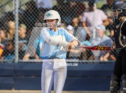 Thumbnail 1 in Orange Cove @ Monache (CIF SoCal DIV IV Softball Championships) photogallery.