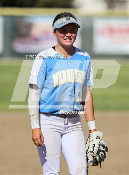 Thumbnail 1 in Orange Cove @ Monache (CIF SoCal DIV IV Softball Championships) photogallery.