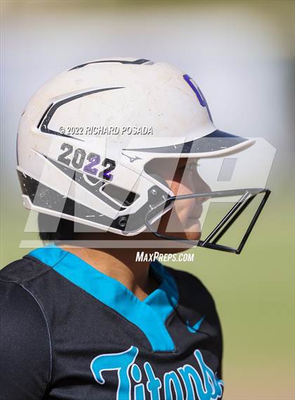 Thumbnail 3 in Orange Cove @ Monache (CIF SoCal DIV IV Softball Championships) photogallery.