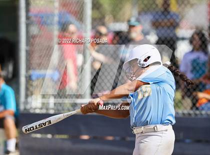 Thumbnail 2 in Orange Cove @ Monache (CIF SoCal DIV IV Softball Championships) photogallery.