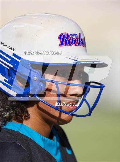 Thumbnail 1 in Orange Cove @ Monache (CIF SoCal DIV IV Softball Championships) photogallery.