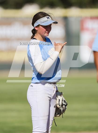 Thumbnail 1 in Orange Cove @ Monache (CIF SoCal DIV IV Softball Championships) photogallery.