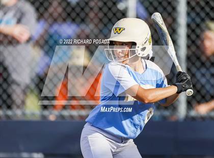Thumbnail 2 in Orange Cove @ Monache (CIF SoCal DIV IV Softball Championships) photogallery.