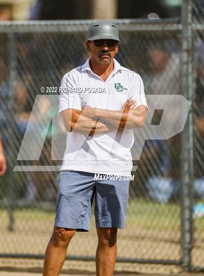 Thumbnail 1 in Orange Cove @ Monache (CIF SoCal DIV IV Softball Championships) photogallery.