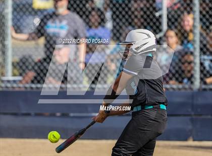 Thumbnail 1 in Orange Cove @ Monache (CIF SoCal DIV IV Softball Championships) photogallery.