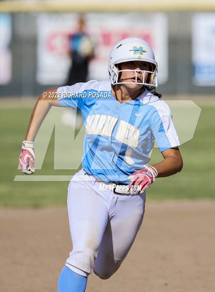 Thumbnail 1 in Orange Cove @ Monache (CIF SoCal DIV IV Softball Championships) photogallery.