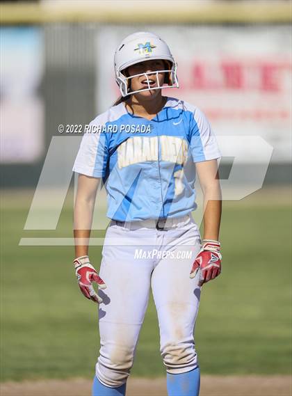 Thumbnail 1 in Orange Cove @ Monache (CIF SoCal DIV IV Softball Championships) photogallery.