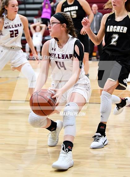 Thumbnail 1 in Archer City vs Millsap (Millsap Tournament) photogallery.