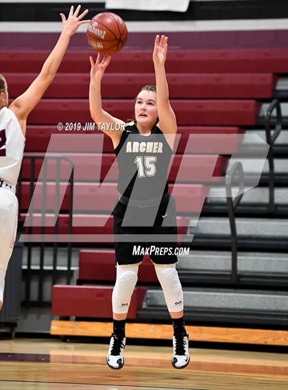 Thumbnail 2 in Archer City vs Millsap (Millsap Tournament) photogallery.
