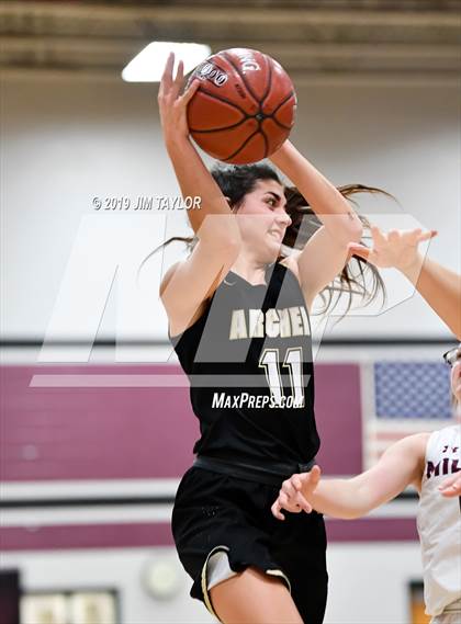 Thumbnail 1 in Archer City vs Millsap (Millsap Tournament) photogallery.