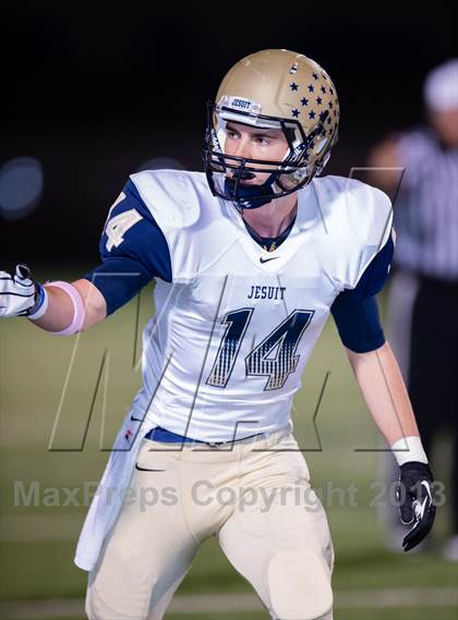 Thumbnail 2 in Plano West vs Dallas Jesuit (UIL 5A Bi-District Playoff) photogallery.