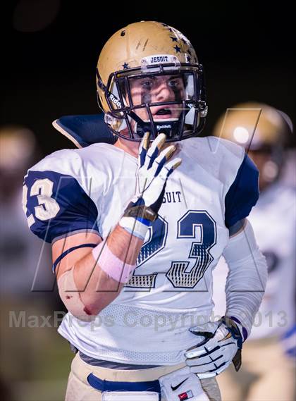 Thumbnail 3 in Plano West vs Dallas Jesuit (UIL 5A Bi-District Playoff) photogallery.