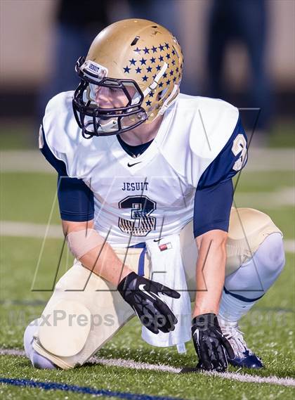 Thumbnail 3 in Plano West vs Dallas Jesuit (UIL 5A Bi-District Playoff) photogallery.