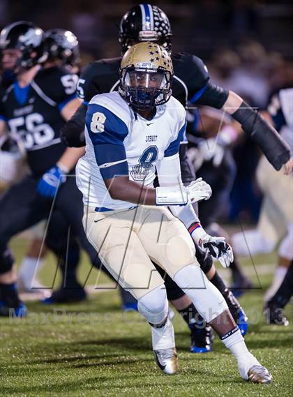 Thumbnail 1 in Plano West vs Dallas Jesuit (UIL 5A Bi-District Playoff) photogallery.