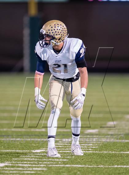 Thumbnail 2 in Plano West vs Dallas Jesuit (UIL 5A Bi-District Playoff) photogallery.
