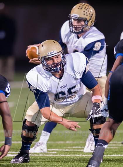 Thumbnail 3 in Plano West vs Dallas Jesuit (UIL 5A Bi-District Playoff) photogallery.