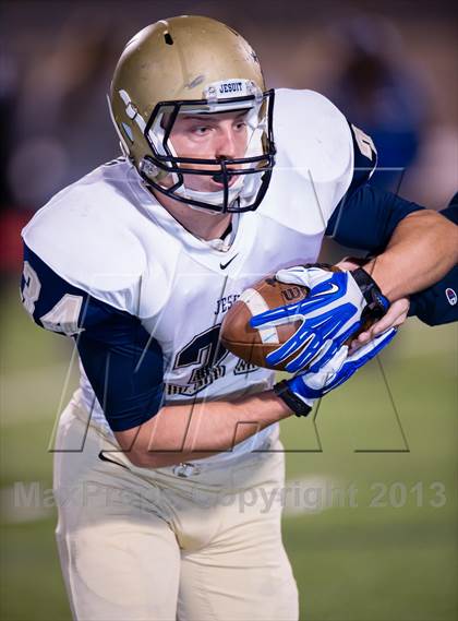 Thumbnail 1 in Plano West vs Dallas Jesuit (UIL 5A Bi-District Playoff) photogallery.