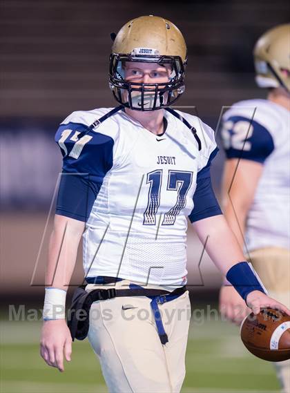 Thumbnail 2 in Plano West vs Dallas Jesuit (UIL 5A Bi-District Playoff) photogallery.