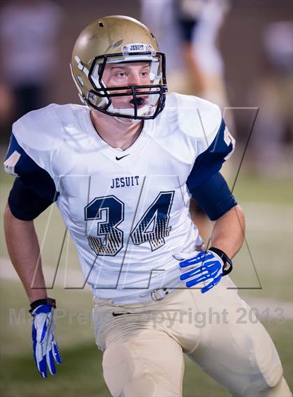 Thumbnail 2 in Plano West vs Dallas Jesuit (UIL 5A Bi-District Playoff) photogallery.