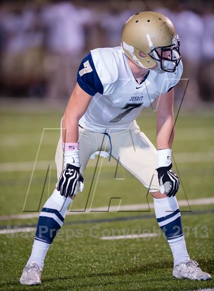 Thumbnail 3 in Plano West vs Dallas Jesuit (UIL 5A Bi-District Playoff) photogallery.