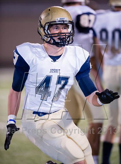 Thumbnail 1 in Plano West vs Dallas Jesuit (UIL 5A Bi-District Playoff) photogallery.