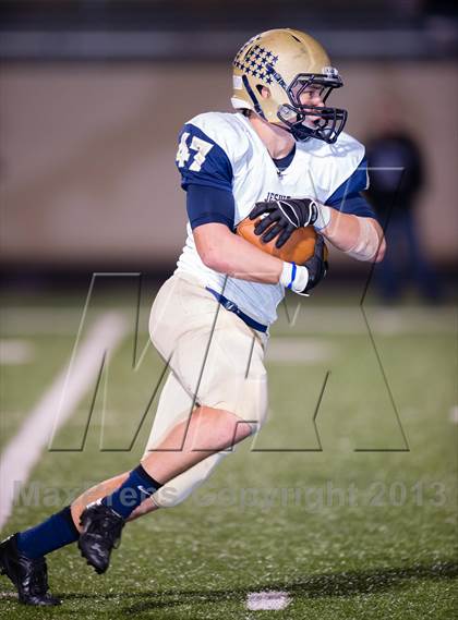 Thumbnail 3 in Plano West vs Dallas Jesuit (UIL 5A Bi-District Playoff) photogallery.