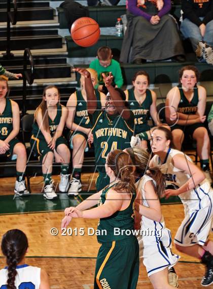 Thumbnail 2 in Northview Academy vs Cosby  (TSSAA D2A Finals) photogallery.